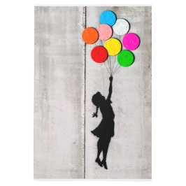 フライミー遠くにグラフィティメタルウォールアート メタルプリント