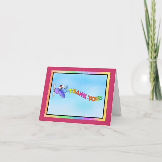 フライヤありがとう サンキューカード (正面)