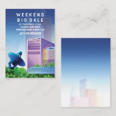 フライヤの誇大宣伝の技術の販売の販売の垂直 名刺 (正面/裏面)