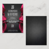 フライヤの誇大宣伝のPinwallクラブパーティーのイベントカードパック 名刺 (正面/裏面)