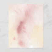 フライヤボホピーチフローラグラードパーティの招待状 チラシ (裏面)