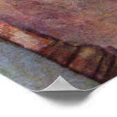 フライヤーでダンサー – Edgar Degas - 1887 ポスター (角)