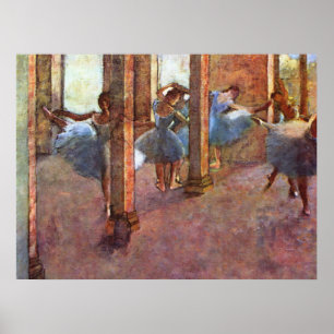 フライヤーでダンサー – Edgar Degas - 1887 ポスター