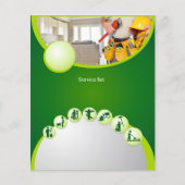 フライヤーの便利屋 チラシ (裏面)