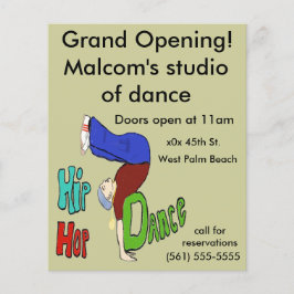 フライヤーの個人用設定 チラシ