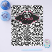 フライヤーサロンフラワーダマスクジュエリークラウン チラシ (シングル)