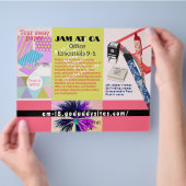 フライヤーサンプル チラシ (手)