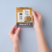 フライヤーサンプル チラシ (手)