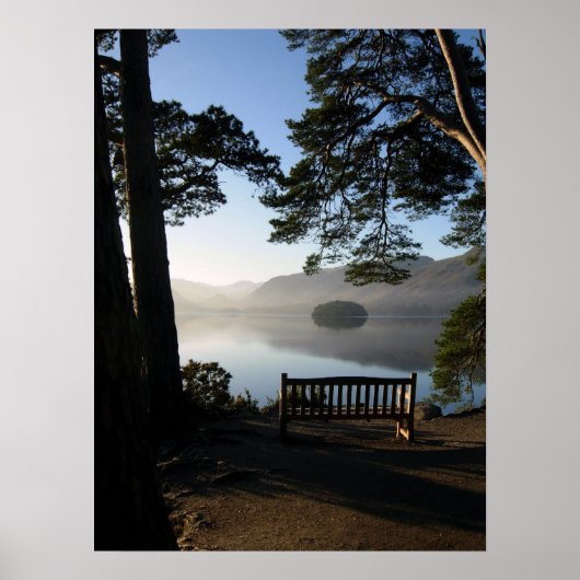 フライヤーズクラッグのベンチ ポスター (正面)