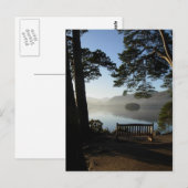 フライヤーズクラッグのベンチ ポストカード (正面/裏面)