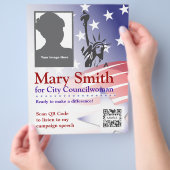 フライヤーテンプレートキャンペーン チラシ (手)