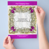 フライヤーテンプレートクリスマスプロモーションマーケティング チラシ (手)