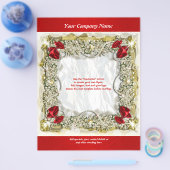 フライヤーテンプレートクリスマスプロモーションマーケティング チラシ (シングル)