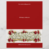 フライヤーテンプレートクリスマスプロモーションマーケティング チラシ (裏面)