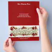 フライヤーテンプレートクリスマスプロモーションマーケティング チラシ (手)