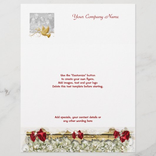 フライヤーテンプレートクリスマスプロモーションマーケティング チラシ (正面)