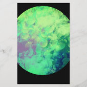 フライヤーユニークフローラエキゾチック色ハローウィンパーティ チラシ (裏面)