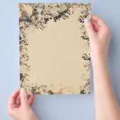 フライヤー背景テンプレート チラシ (手)