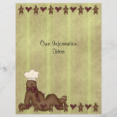 フライヤー – クリスマスコアホットチョコレート – ジンジャーパン (裏面)