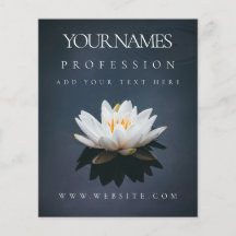 フライヤー：ビジネスプロモーション: LOTUS ON WATER