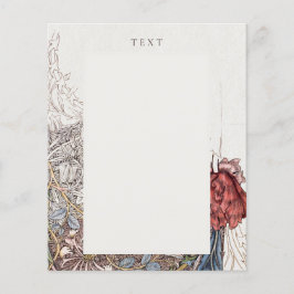 フライヤー： WILLIAM MORRIS :ハニーサックル+チューリップ チラシ