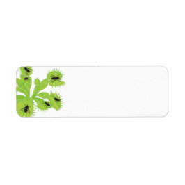 フライラベル付きVenusフライトラップ ラベル