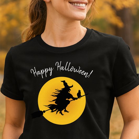 フライングウィッチハロウィンTシャツ Tシャツ