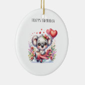 フライングコアラの誕生日 セラミックオーナメント (右)