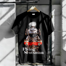 フライングスコッツマン - 蒸気機関車イラスト Tシャツ