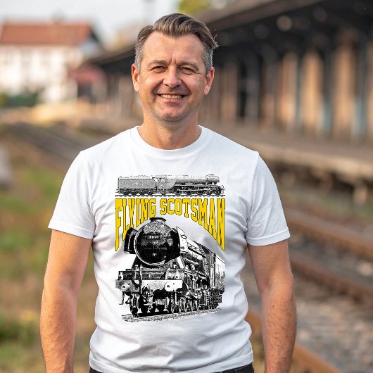 フライングスコッツマン 蒸気機関車。1923年 LNER列車 Tシャツ