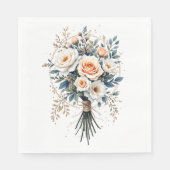 フライングセレボリーブーケ紙ナプキンス スタンダードランチョンナプキン (正面)