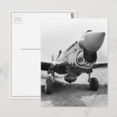 フライングタイガース P-40 ウォーホーク 1941年 ポストカード (正面/裏面)