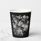 フライングバット ハロウィン 紙コップ (裏面)