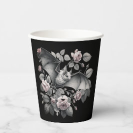 フライングバット ハロウィン 紙コップ