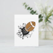 フライングフットボール ポストカード (スタンド正面)