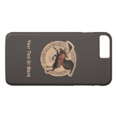 フライングムース航空パッチ Case-Mate iPhoneケース (裏面(横))