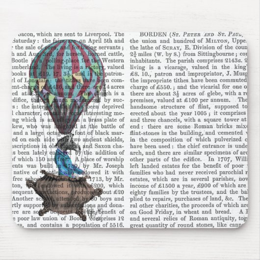 フライング・ゼブラ マウスパッド (正面)