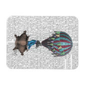 フライング・ゼブラ マグネット (横)