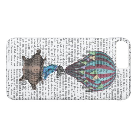 フライング・ゼブラ Case-Mate iPhoneケース (裏面(横))