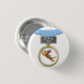 フライング・タイガースAVGのエースボタン 缶バッジ (正面&裏面)