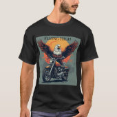 フライング・ハイ・バイカー・シャツ Tシャツ (正面)