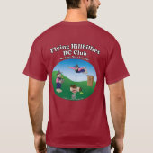 フライング・ヒルビリー・メンズ半袖Tシャツ Tシャツ (裏面)