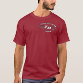 フライング・ヒルビリー・メンズ半袖Tシャツ Tシャツ (正面)