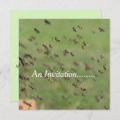 フライング・ビーズ - パーソナライズされたパーティーの招待状 招待状 (正面/裏面)