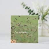 フライング・ビーズ - パーソナライズパーティー招待状 招待状 (スタンド正面)