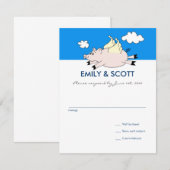 フライング・ピッグの出欠カード 出欠カード (正面/裏面)