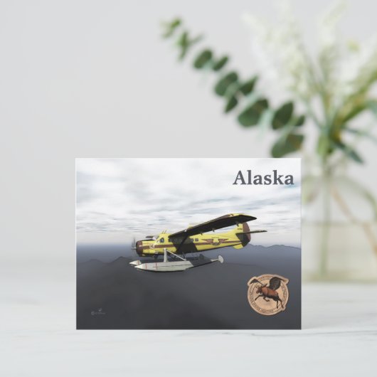 フライング・ムース・アビエーション デ・ハビランド DH3-C オッターフライング・ムース・アビエー ポストカード (スタンド正面)