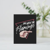 フラインゴと一緒 ハロウィンお揃い カップルコスチューム 招待状 (スタンド正面)