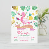 フラインゴパーティー招待状、Let's Flamingle 招待 招待状 (スタンド正面)