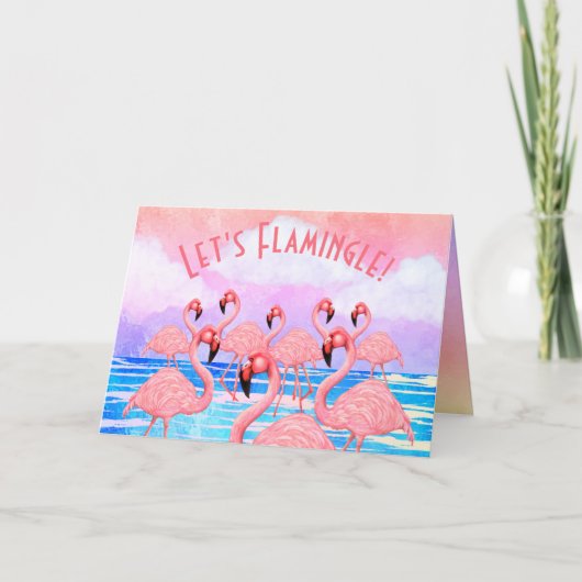 フラインゴーズ・オン・パレードカード カード (正面)